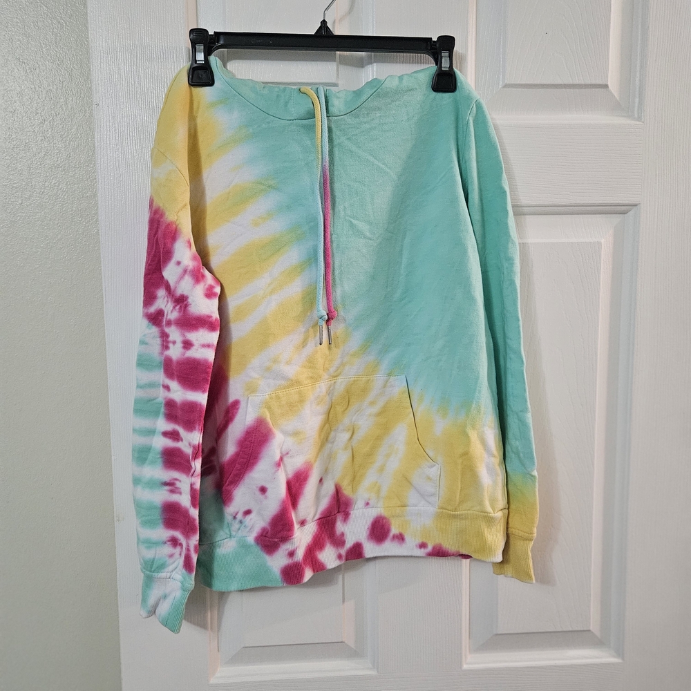 No Boundaries Tie-Dye Sweatshirt - Multicolor